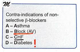 C I Of Non Selective Beta Blocker Pharmacology College Nursing Nursing Tips