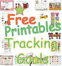 printable healthy habits goals tracking sheets for kids