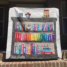 Pdf Selvage Bookshelf Quilt Pattern Bundle In 2020 Book Quilt Quilt Patterns Paper Pieced Quilt Patterns
