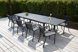 table de jardin de repas malibu rectangulaire anthracite 12 personnes au meilleur prix en stock livraison rapide dan table de jardin mobilier jardin malibu