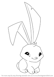 How to draw bunny ears step 1 draw two ovals on top of the bunny's head. Learn How To Draw Bunny From Animal Jam Animal Jam Step By Step Drawing Tutorials