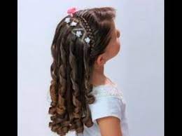 50 peinados lindos y perfectos. Peinado Elegante Para Ninas Para Graduaciones Trenzas Nmba Youtube Peinados Infantiles Peinados Peinados Elegantes Para Ninas
