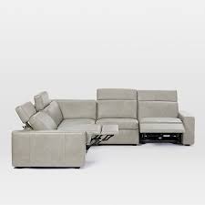 American heritage power recliner sofas. Enzo Leather 5 Piece L Shaped Reclining Sectional