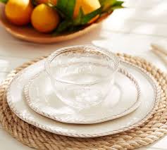 Rope Outdoor Entertaining Collection Outdoor Dinnerware Dinnerware Pottery Dinnerware
