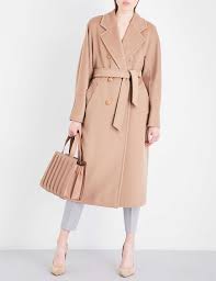 Max mara gentile camel coat. Max Mara Madame Double Breasted Wool And Cashmere Blend Coat Selfridges Com