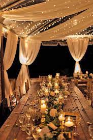 39 Beautiful Ways To Use Candles At Weddings Wedding Forward Wedding Lights Wedding Decorations Dream Wedding