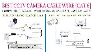 Wiring diagram also offers helpful recommendations for projects which may require some extra tools. Best Cctv Cable For Analog Hd Cameras And Ip Cameras Cat6 Cable To Use Both Hd Analog And Ip Camera Youtube