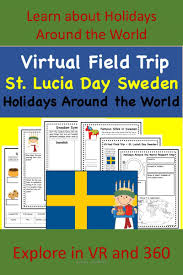 St Lucia S Day In Sweden Virtual Field Trip Holidays Around The World In 2020 Field Trip Virtual Field Trips Holidays Around The World
