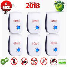 Instead, they give off an ultrasonic sound wave. 6pack 2019 Ultrasonic Pest Repeller Control Electronic Repellent Mice Rat Reject Walmart Com Walmart Com
