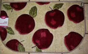 apple kitchen rugs decor sets design