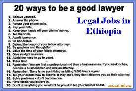 Ethiojobs.net is the first online recruitment solution provider introduced in ethiopia. Legal Jobs In Ethiopia Allaboutethio