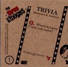 The questions cover a wide range of topics (politics, entertainment, sports, science, etc). 1985 Ftcc The Three Stooges Trivia Backs Non Sport Gallery Trading Card Database