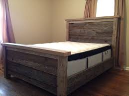 Barn Wood Queen Bed Frame So Amazing Barnwood Pinterest Wood Bed Frame Diy Bed Frame And Headboard Bed Frame With Storage Shop the top 25 most popular 1 at the best prices! wood bed frame diy