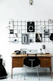 Industrial Desk Office Table Study Wall Hanging White Crisp Style Interior Home House Room Vintage Retro Home Decor Home Office Decor Home Office Design