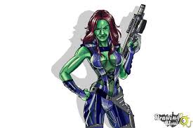How To Draw Gamora From Guardians Of The Galaxy Drawingnow Tags guardians of the galaxy orb cradle. how to draw gamora from guardians of