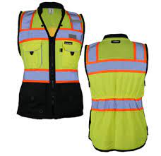 Kishigo Black Series Class 2 Womens Surveyor Vest For Sale - De Gemmill