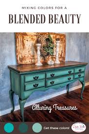 How To Blend Like A Pro Dixie Belle Paint Company Dixie Belle Paint Green Painted Furniture Painted China Cabinets