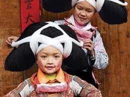 Hairstyles From Around The World Hair Styles Miao People Hair