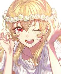 Pin On Anime Art ÉishouÊo Beautiful Girls Emoji meaning a yellow face with a slight smile shown winking, usually its left eye. pinterest