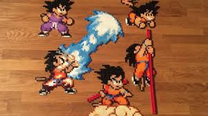 Dragonball Pixel Art 001 Team Goku Pixel Art Perler Bead Art Dragon Ball