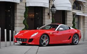 Pauline Marois Ferrari 599 Red Sports Car Ferrari