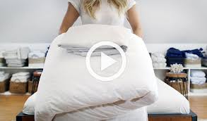But here's a tip for putting a comforter into a duvet cover. Video How To Put On A Duvet Cover Parachute Blog