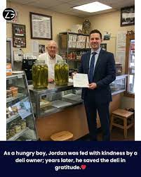 Man repays deli owner's kindness with new lease