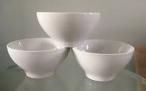 Set 3 Ikea 365 Cereal Rice Salad Soup Bowls Susan Pryke 6 1 4 White Cereal Bowl Design Ikea 365 Bowl