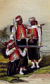 Image result for 18th century british army in india