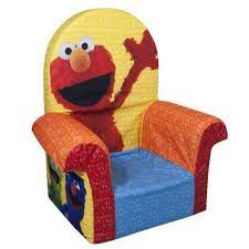 marshmallow children s furniture high back chair sesame street elmo marshmallow furniture http smile amazon com dp kids chairs toddler chair plush chair
