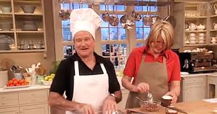 When Robin Williams Took Over The Martha Stewart Show It Goes Exactly As You D Expect Wwjd