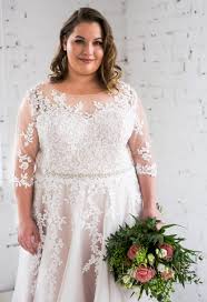 Every style is available in sizes 16w to 26w. Buy Plus Size Wedding Dress With Sleeves
