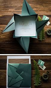 Origami Invitation Bat Mitzvah Bar Mitzvah Simple Unique Glitter Shimmer Creative Origami Invitations Origami Design Origami Envelope