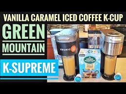 By appealinglady may 26, 2020. Green Mountain Brew Over Ice Vanilla Caramel Coffee K Cup Taste Test Brewed K Supreme Plus Youtube
