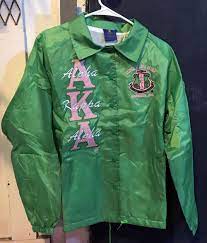 Alpha Kappa Alpha Aka Sorority Line Jacket Apple Green Alpha Kappa Alpha Line Jackets Aka Sorority