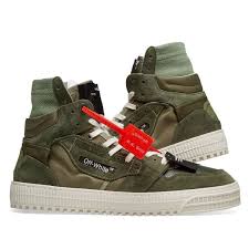 2020 popular 1 trends in shoes, sports & entertainment, mother & kids, toys & hobbies with off white rubber and 1. Off White Off Court Sneaker Military Green End