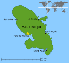 Discover sights, restaurants, entertainment and hotels. Map Of Martinique With Its Major Cities And Capital Martinique Map Country