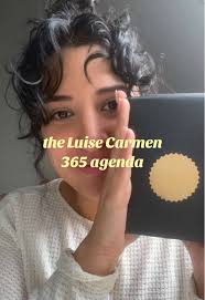 Louise Carmen Notebook with Agenda
