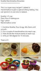 Airfry Nutella Marshmallow Brownies Super Easy Recipes Food Air Fryer Recipes
