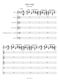 Текст the kooks — sofa song. Free Sheet Music Sofa Song By Kooks The Play And Download Any Time