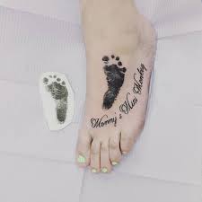 75 Baby Footprint Tattoo Ideas You Will Love Wild Tattoo Art