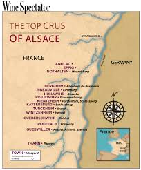 The Top Crus Of Alsace Vins Et Spiritueux Vin Alsace Vin De France
