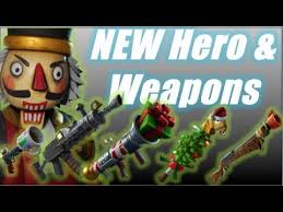 It's time to get a bit negative and look at the currently worst guns in fortnite: New Christmas Hero Weapons Fortnite Save The World Youtube