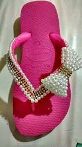 Resultado de imagem para havaianas com perola