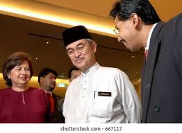 Badawi's paternal grandfather, syeikh abdullah badawi fahim, was of arab descent. Malaysian Prime Minister Abdullah Badawi Being Stock Photo Edit Now 667117
