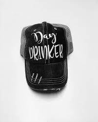 Day Drinker Hat Day Drinking Hat Day Drinking Girls Weekend Day Drinking Distressed Tucker Hat Day Drinking Cap Funny Hat Weekend Hat Funny Hats Girls Weekend Hats Hats