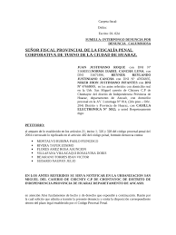 DENUNCIA CALUMNIOSA JUSTINIANO ROQUE