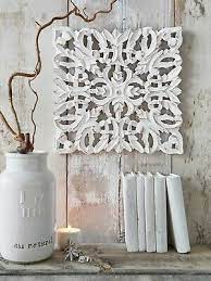 Handcarving On Wood Antique White Medium Frameless Wall Art Decorative Sculpture Carved Wall Art Medallion Wall Art Carved Wood Wall Art