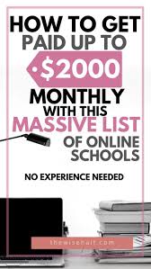 Big List Of Online English Schools For Native And Non Native Speakers Data Entry Jobs Entry Jobs Make Money Now