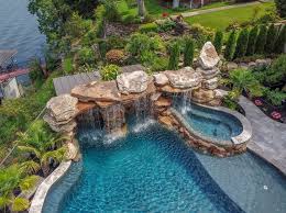 Muscle Shoals Alabama Overlooking Wilson Lake Lucas Lagoons Dream Backyard Pool Swimming Pools Backyard Luxury Swimming Pools